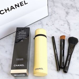 💛 CHANEL Limited Edition Les Pinceaux De Chanel 129 OVNI Makeup Brush Set